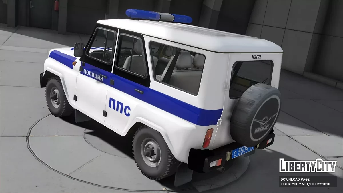 УАЗ Хантер ППС / GTA 5