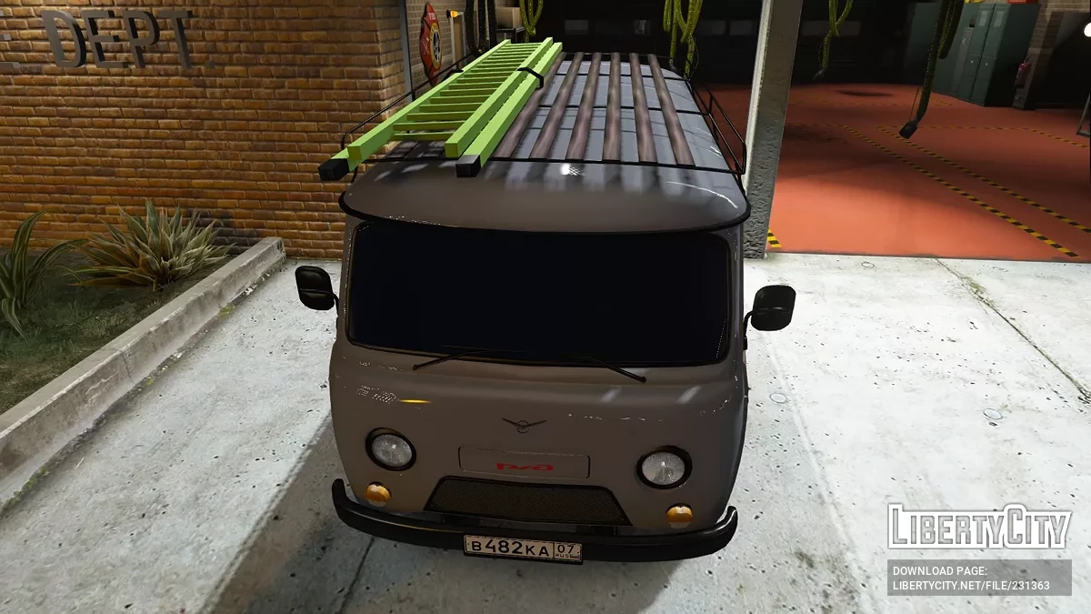 УАЗ 3962 РЖД / GTA 5