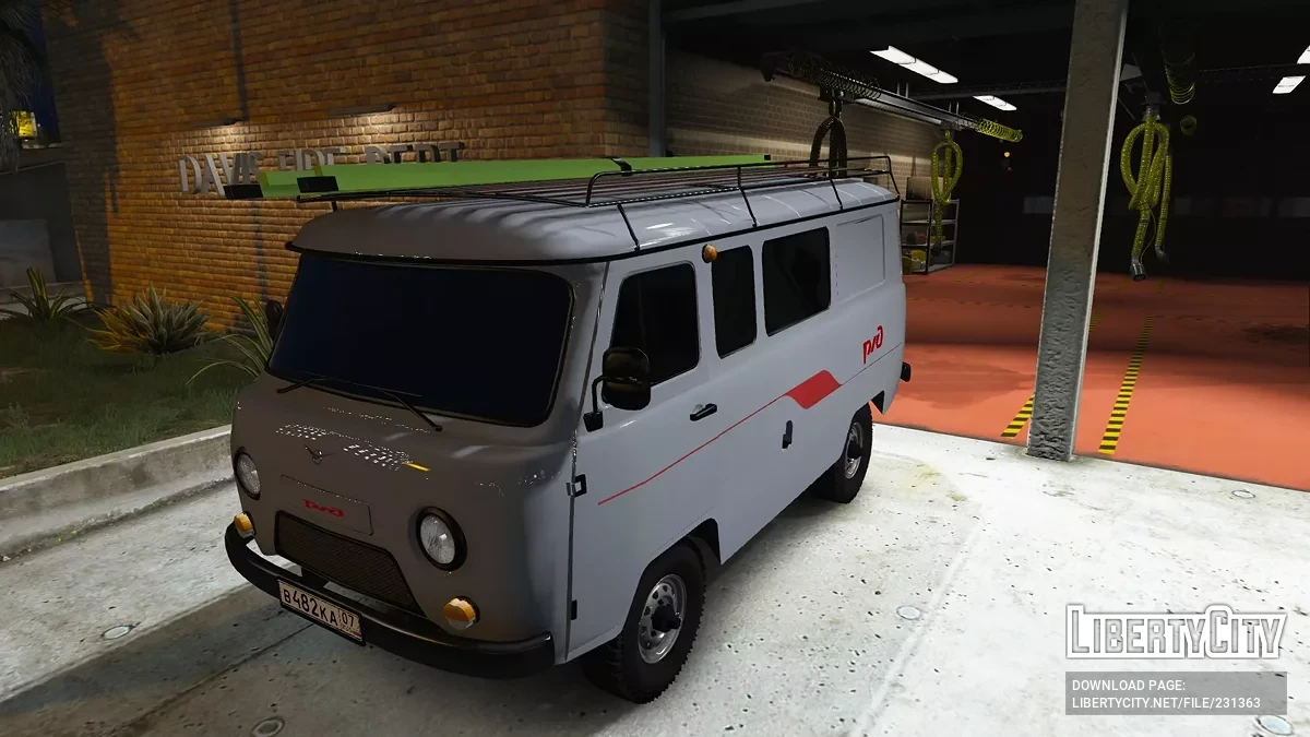 УАЗ 3962 РЖД / GTA 5