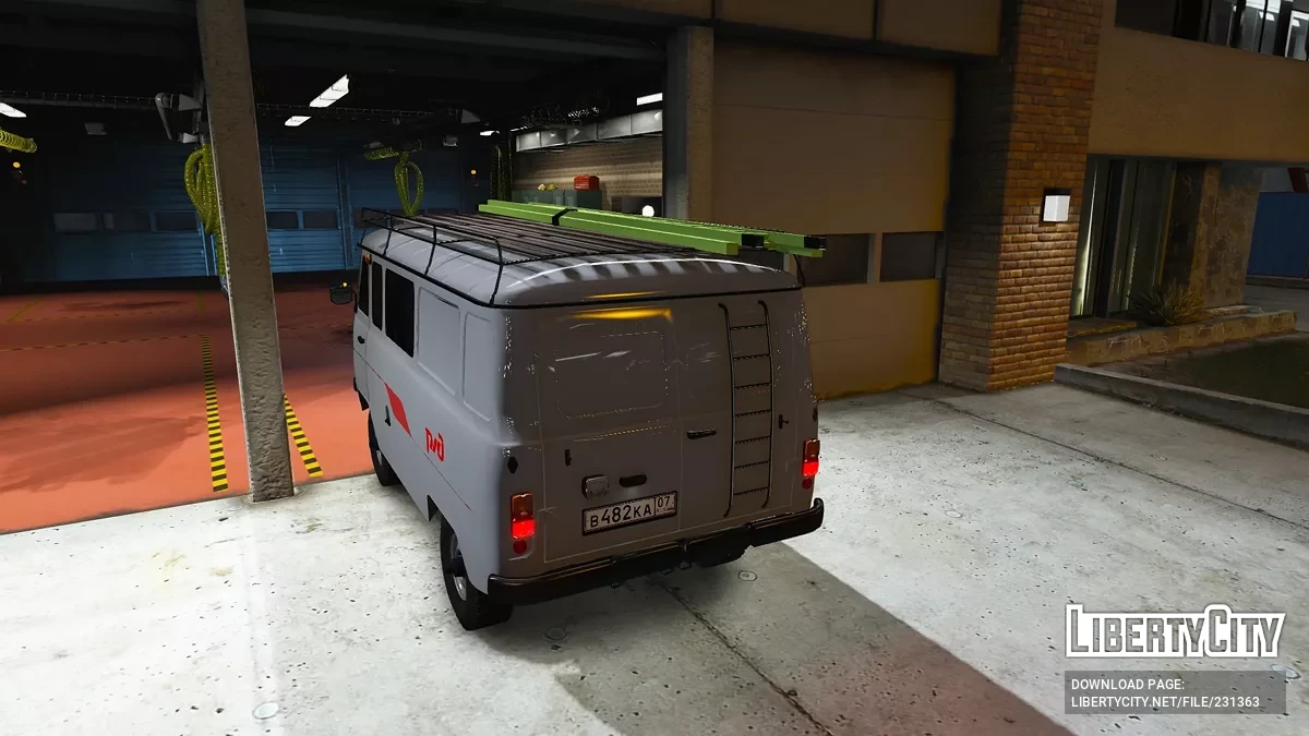 УАЗ 3962 РЖД / GTA 5