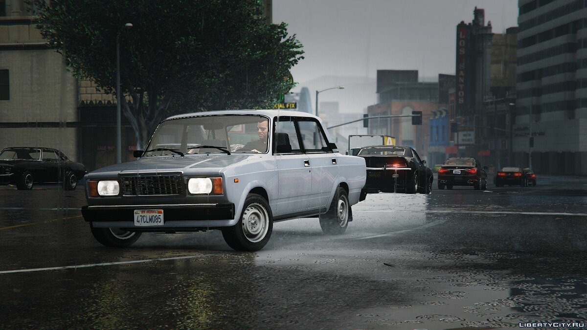 Скачать VAZ-2107 (Lada Riva) [Add-On + Tuning] v1.2 для GTA 5