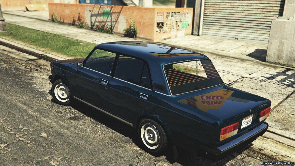 Скачать VAZ-2107 (Lada Riva) [Add-On/Replace/Tuning] v1.3 для GTA 5