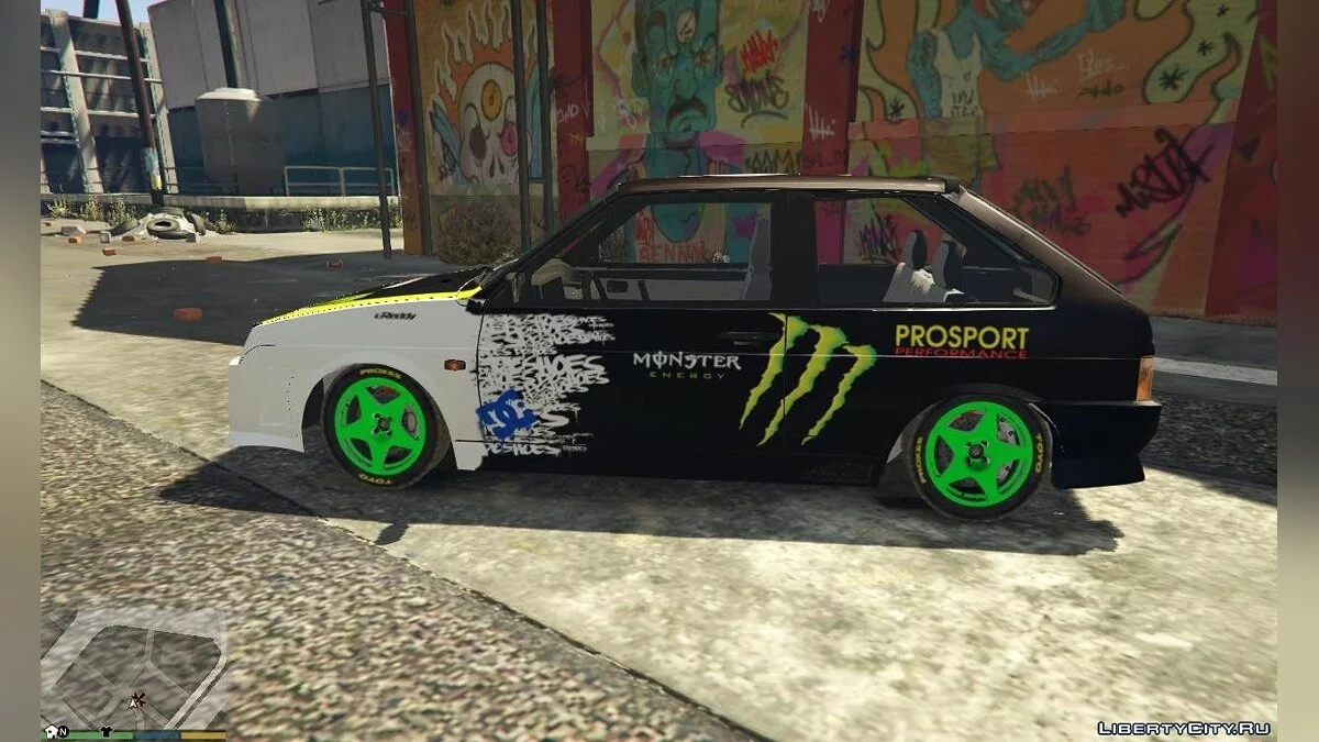 VAZ-2108 Monster Energy 1.0 / GTA 5