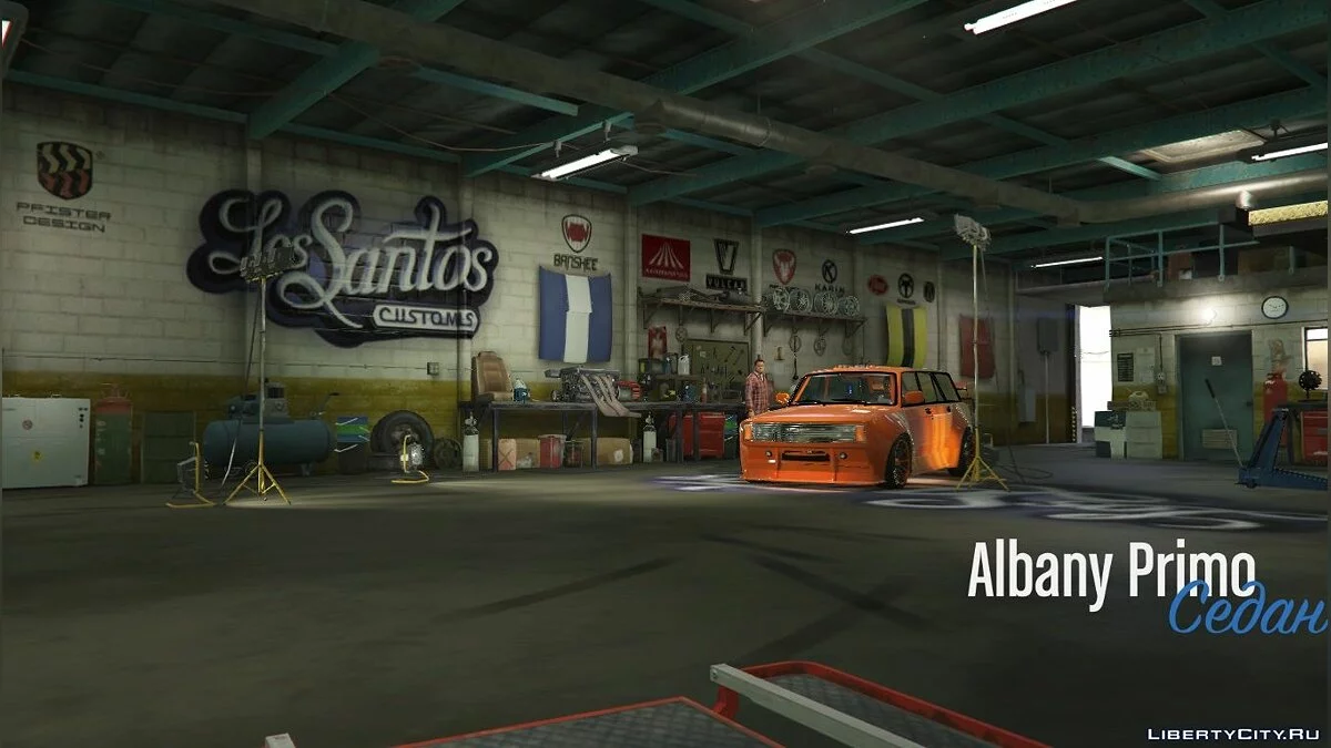 VAZ-2105 LADA-SPORT+2104 (AKROM) 1.0 / GTA 5