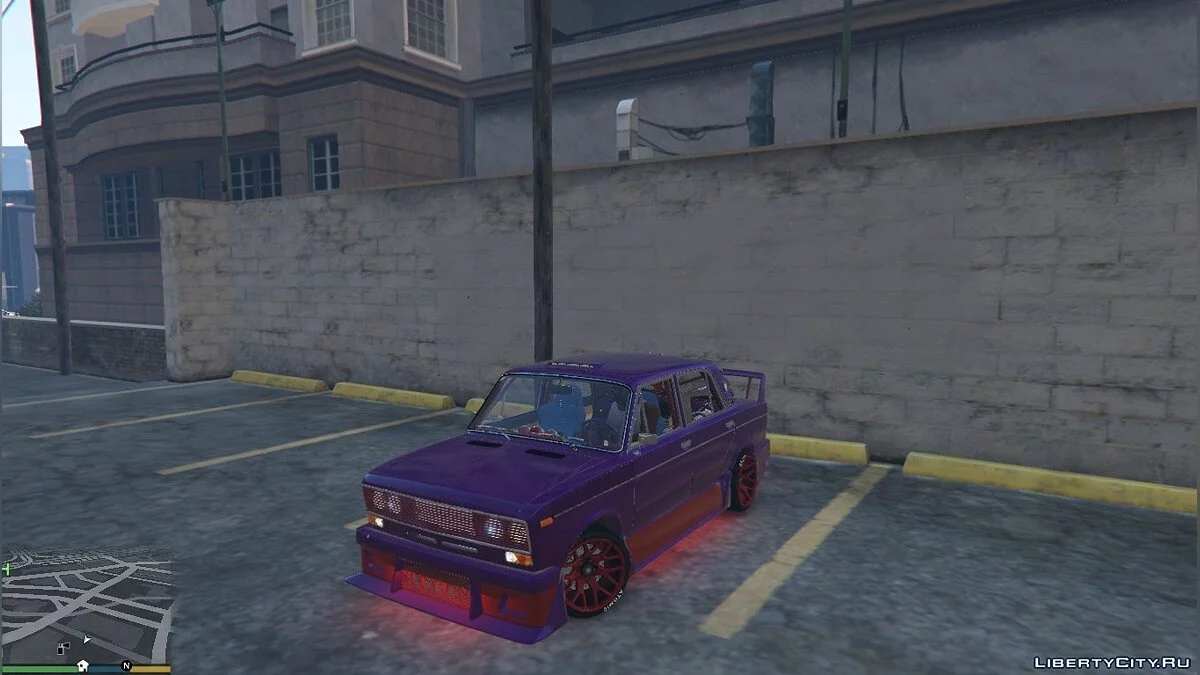 VAZ 2106-1979 LADA DRIFT+SUPER TUNING(AKROM) 1.0 / GTA 5