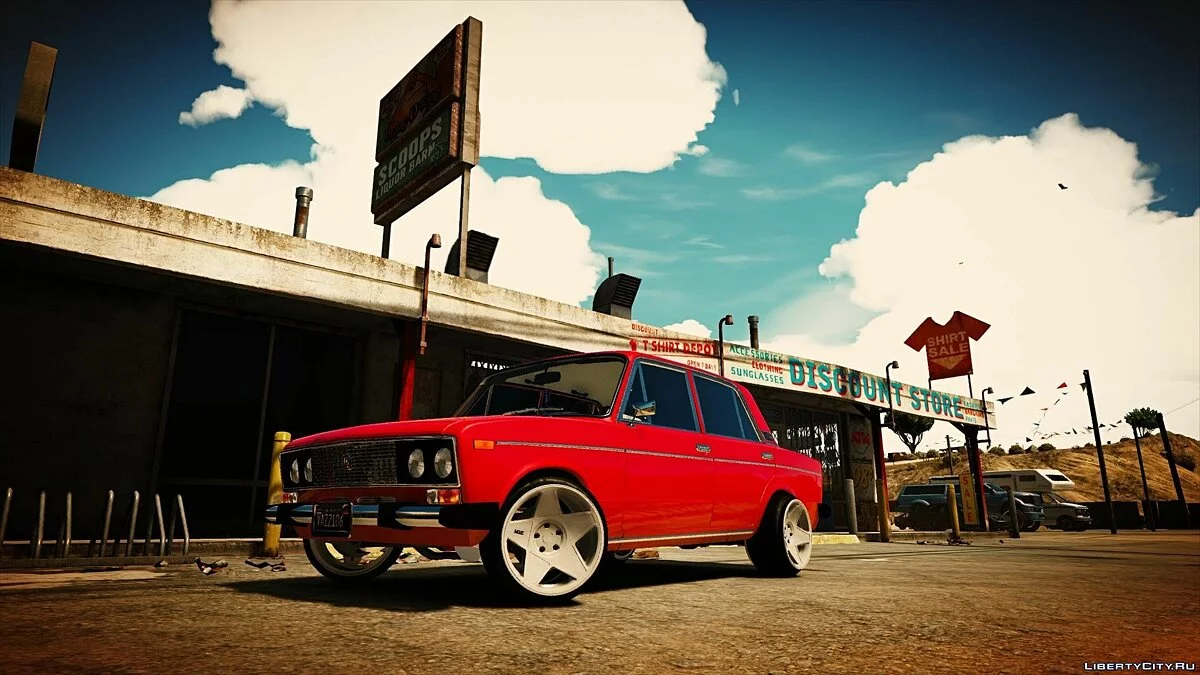 VAZ 2106 by AKROM Add-ON 1.0 / GTA 5