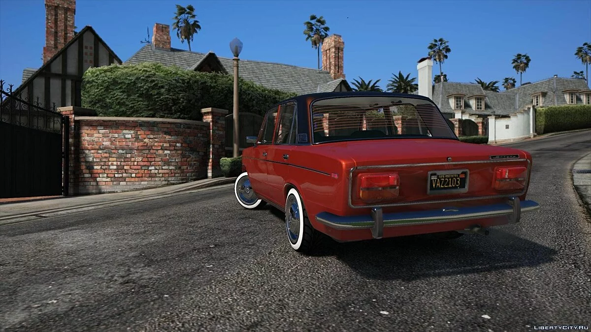 VAZ 2103 by AKROM Add-ON 1.0 / GTA 5