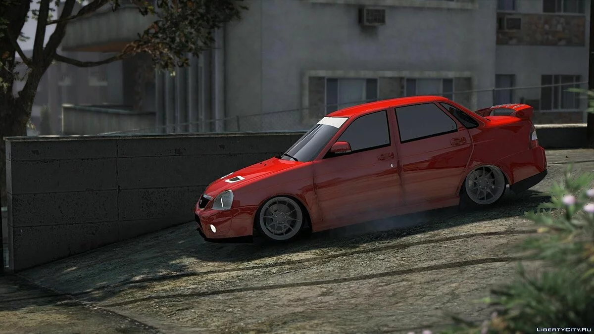 Lada Priora (VAZ 2170) by Akrom Add-On 1.0 / GTA 5
