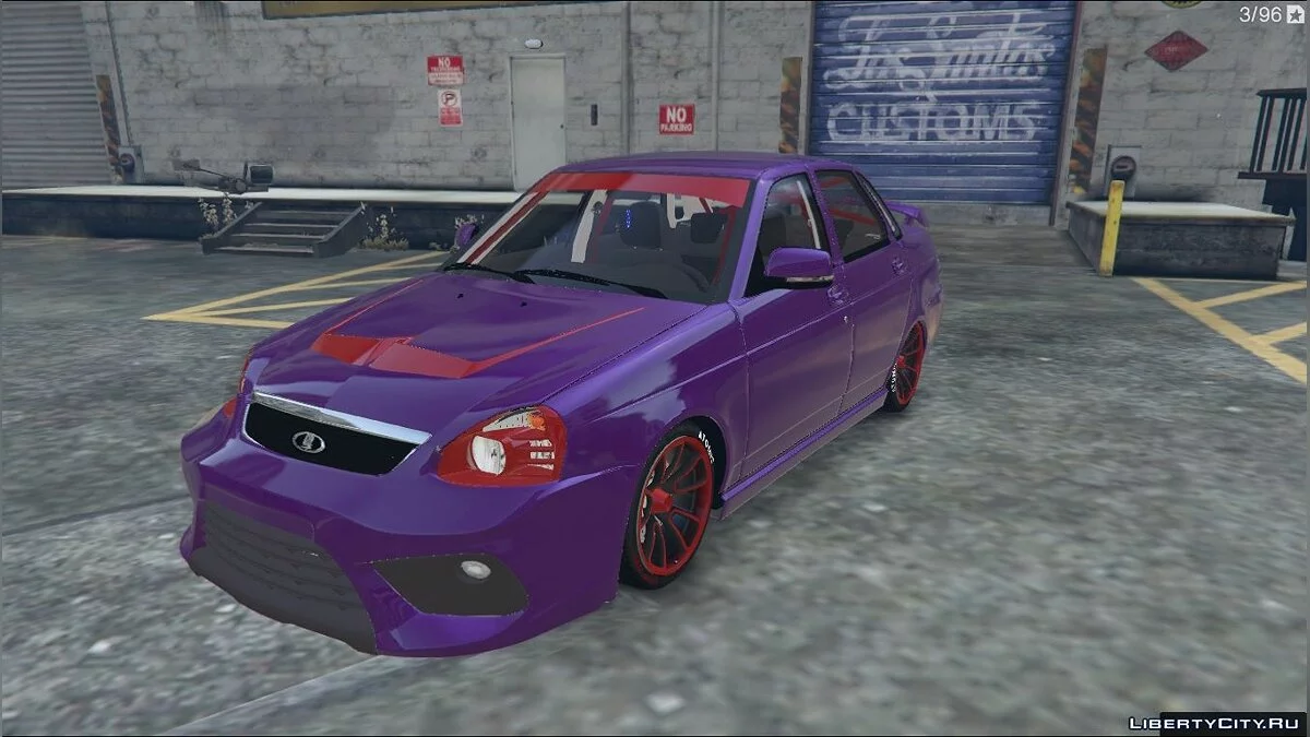 VAZ-2170 LADA-PRIORA+TUNING SPORT(AKROM) / GTA 5