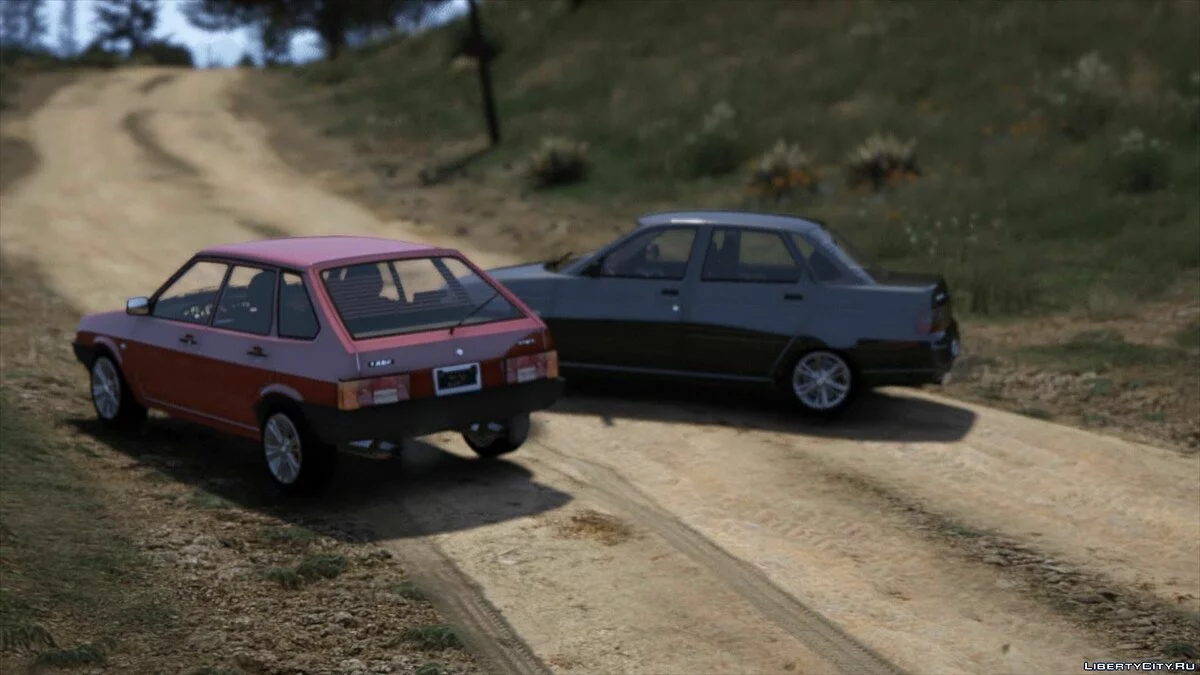 VAZ 2109 and VAZ 2110 by AKROM Add-ON 1.0 / GTA 5