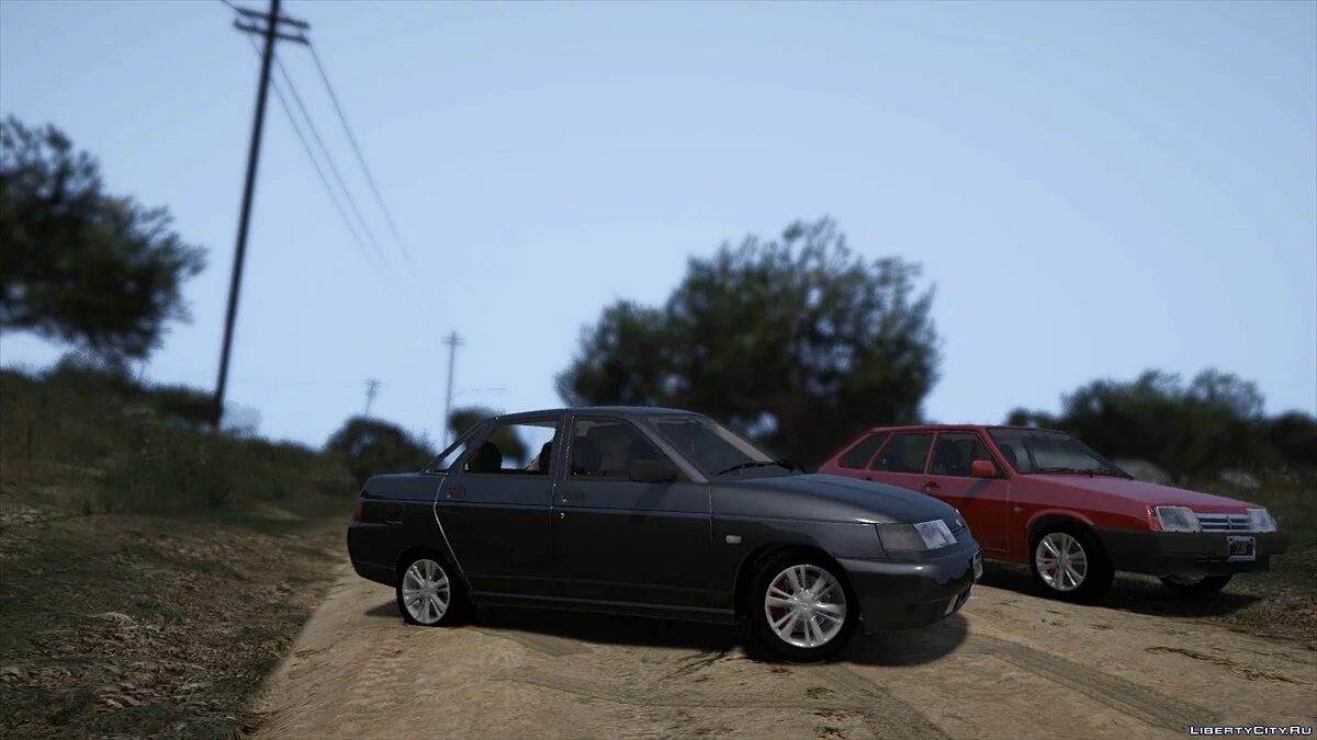 VAZ 2109 and VAZ 2110 by AKROM Add-ON 1.0 / GTA 5