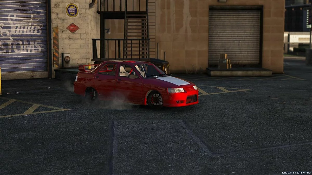 VAZ 2109 and VAZ 2110 by AKROM Add-ON 1.0 / GTA 5