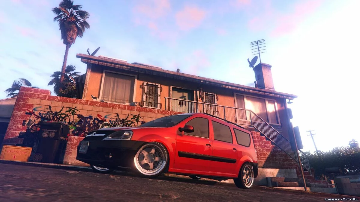 LADA LARGUS by AKROM Add-ON / GTA 5