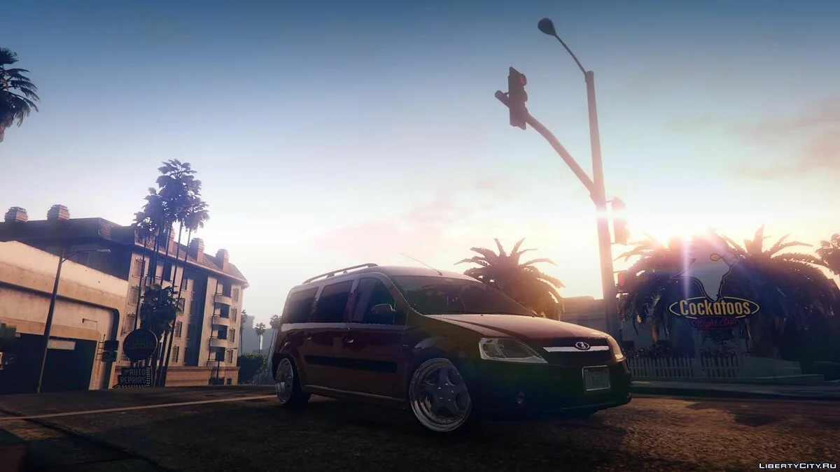 LADA LARGUS by AKROM Add-ON / GTA 5