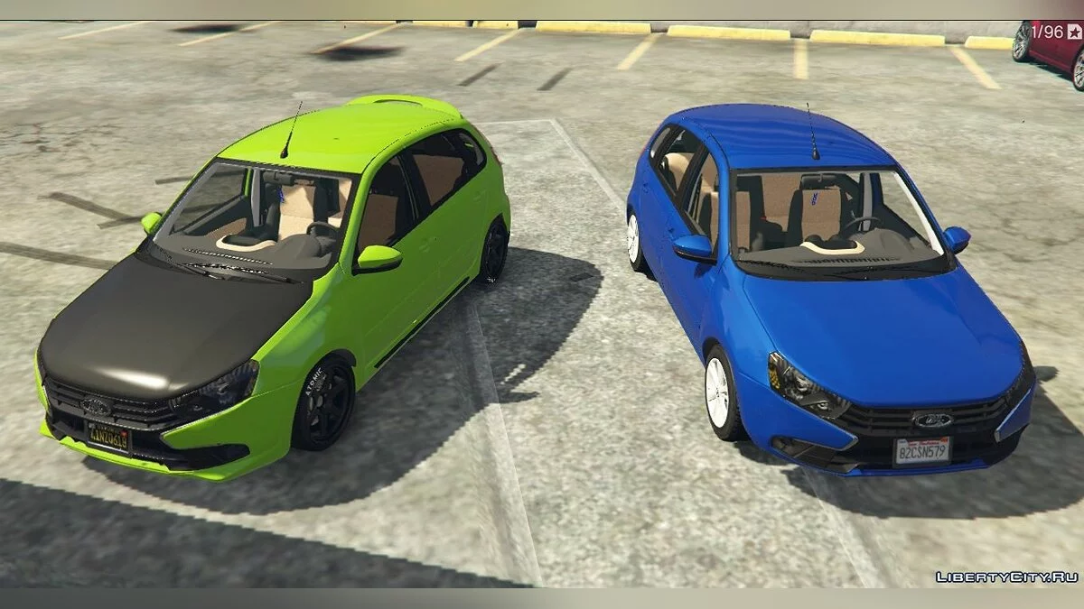 Лада Гранта HATCHBACK / GTA 5