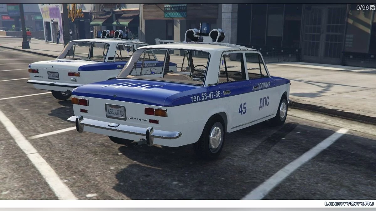 VAZ 2101-21011 LADA POLICE / GTA 5