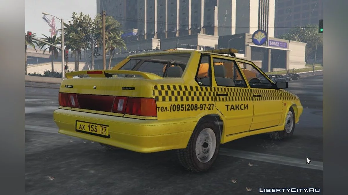 ВАЗ 2115 ТАКСИ / GTA 5