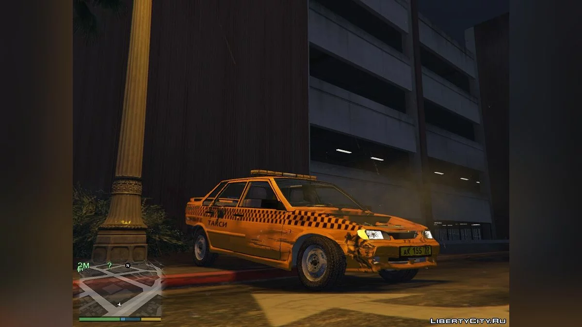 ВАЗ 2115 ТАКСИ / GTA 5