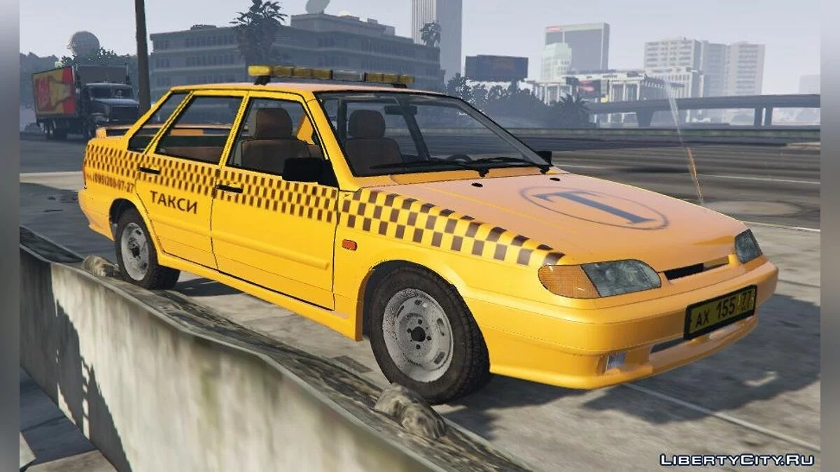 ВАЗ 2115 ТАКСИ / GTA 5
