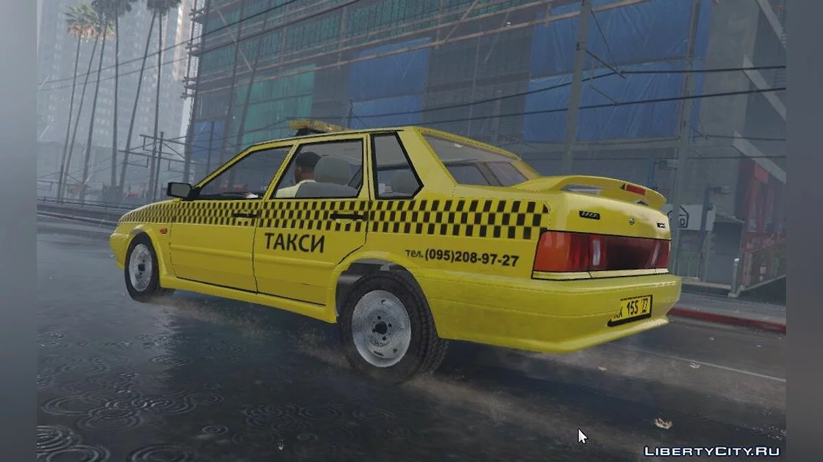 ВАЗ 2115 ТАКСИ / GTA 5