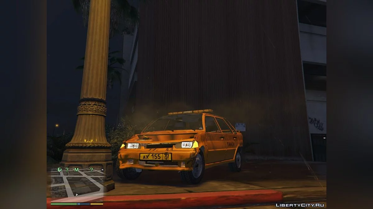 ВАЗ 2115 ТАКСИ / GTA 5