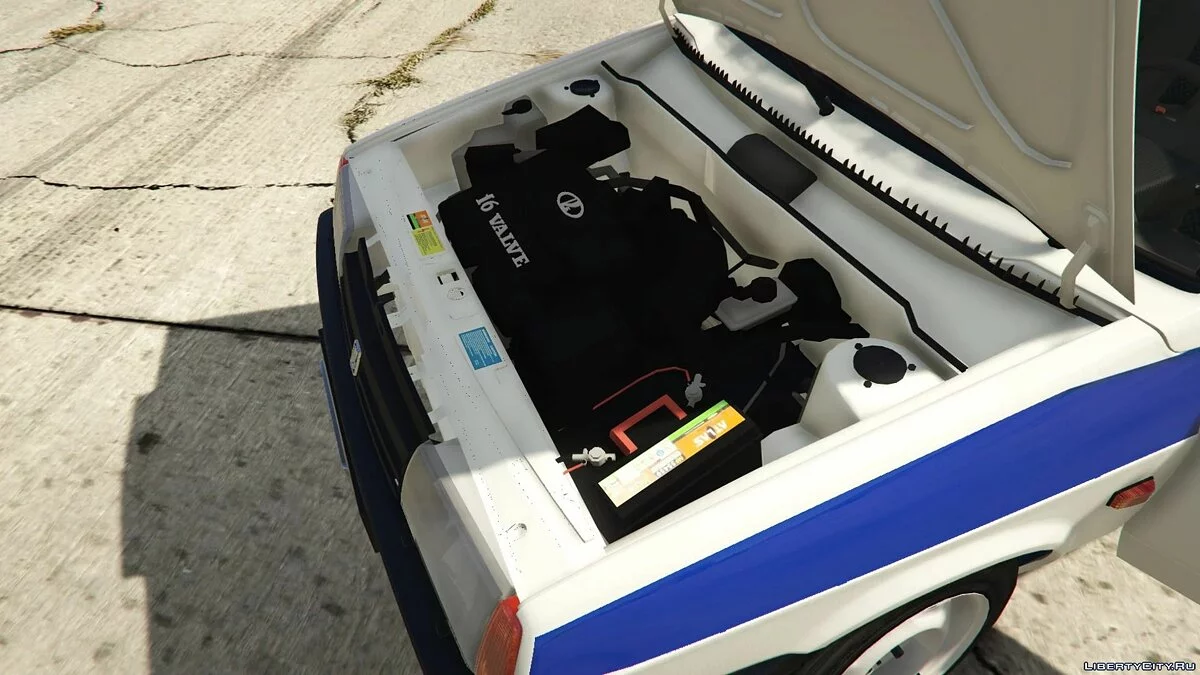 ВАЗ LADA Samara 21093i-21099i Полиция [Add-On | Extras] 1.0 / GTA 5