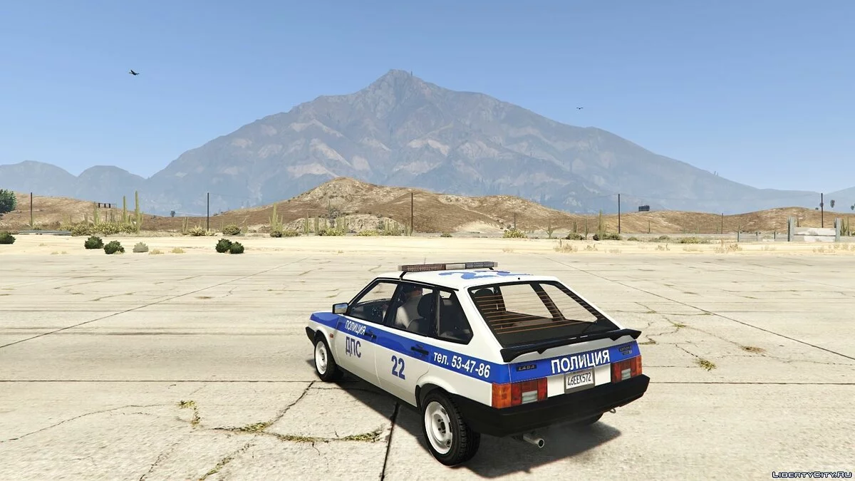 ВАЗ LADA Samara 21093i-21099i Полиция [Add-On | Extras] 1.0 / GTA 5
