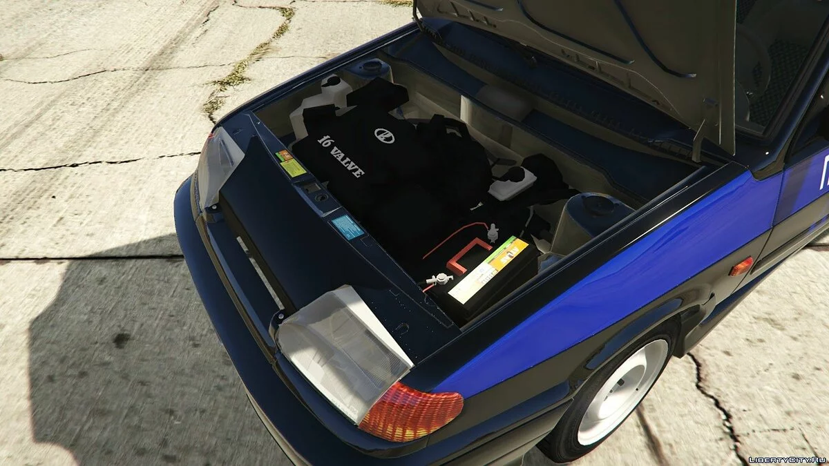 Ваз-2114-2115 Полиция ДПС [Add-On | Extras] 1.0 / GTA 5