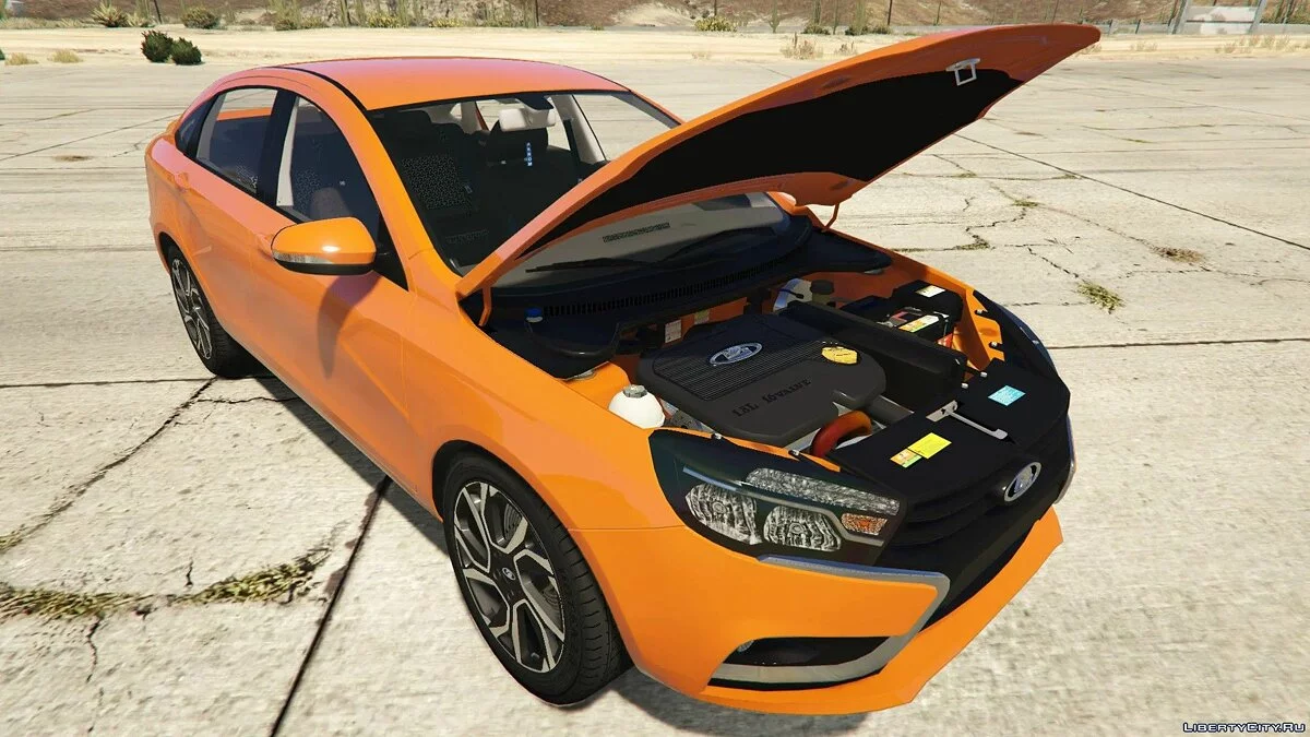 LADA Vesta [Add-On | Tuning] 1.01 / GTA 5