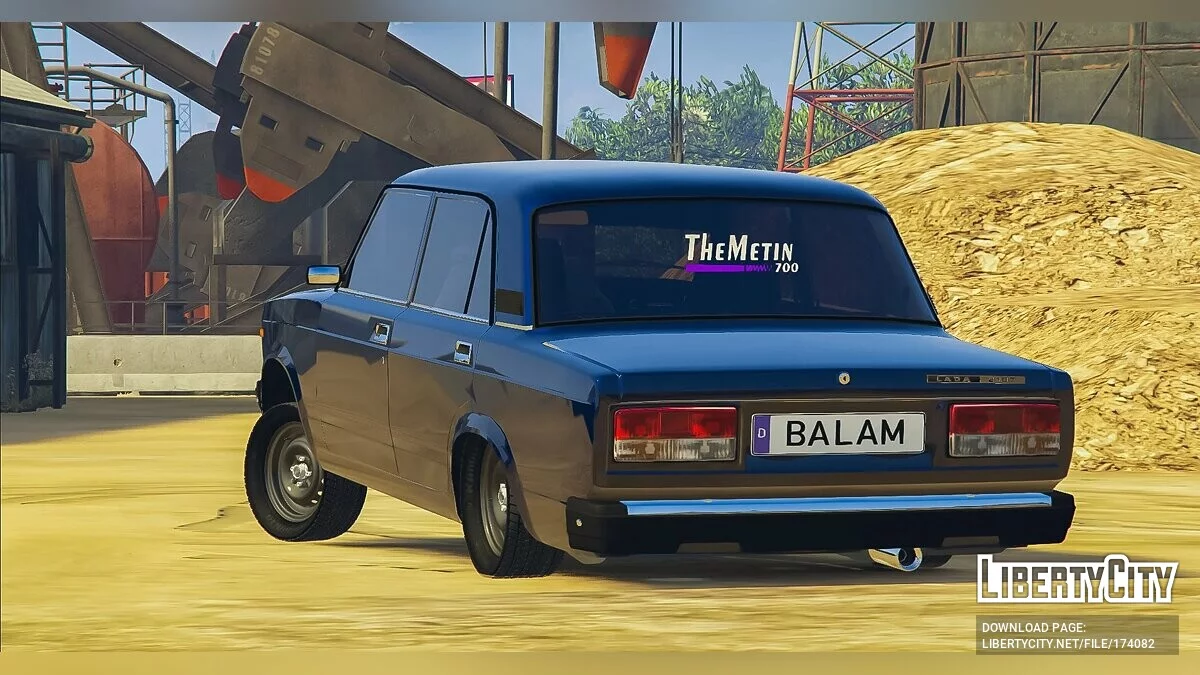 ВАЗ 2107 Azelow Style [Replace | Tuning+ | Realistic Driving] Final 2 / GTA 5