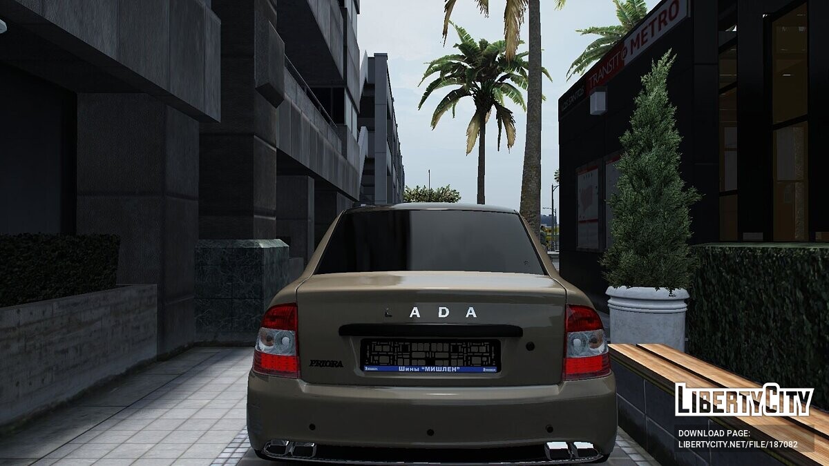 Lada Priora AMG для GTA 5 - Картинка #2