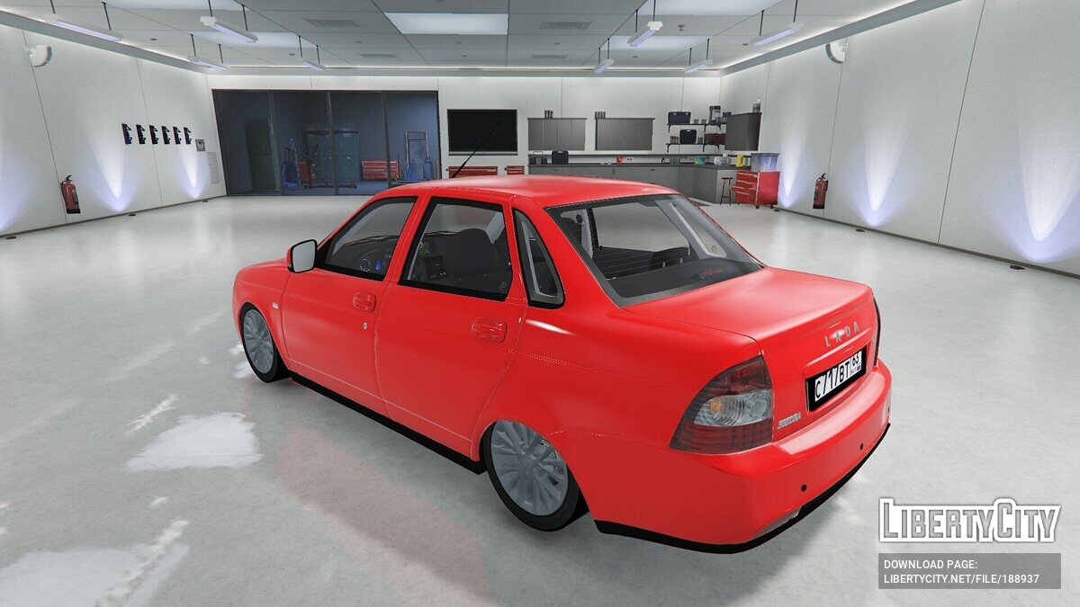 Скачать Lada Priora 2 для GTA 5