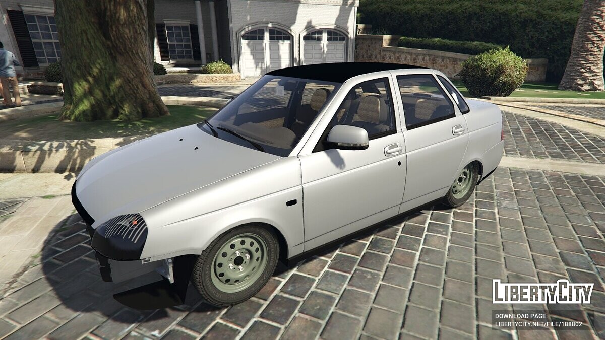 Скачать Lada Priora Битая для GTA 5