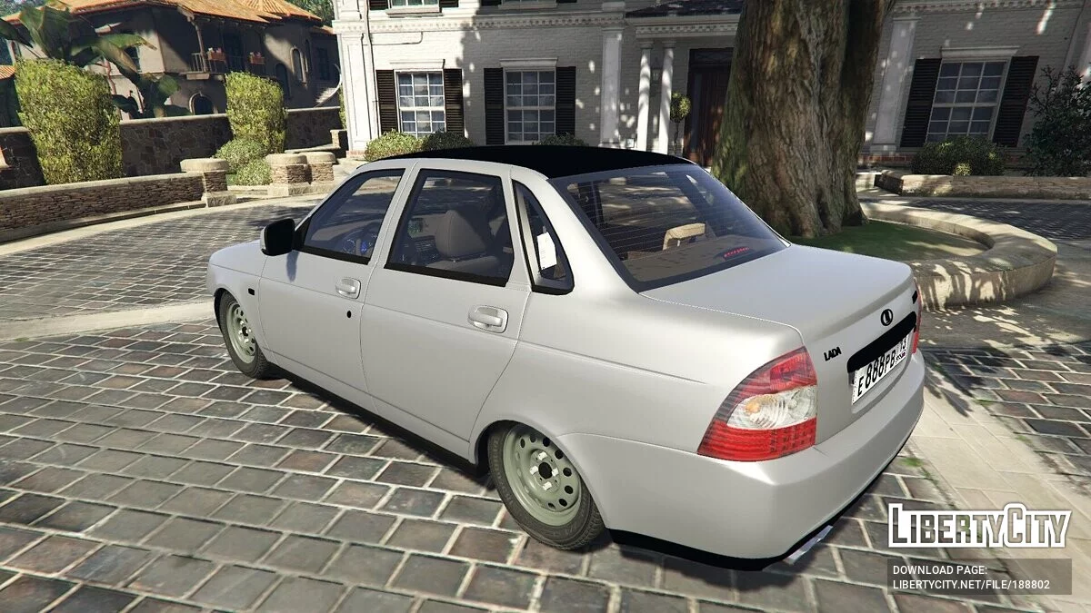 Lada Priora Битая / GTA 5