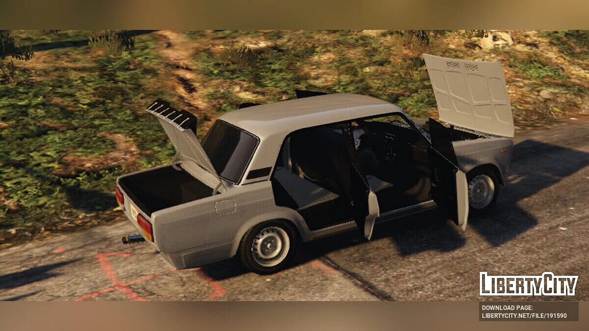 LADA ( VAZ ) 2107 DRIFT TUNING ADDON / GTA 5