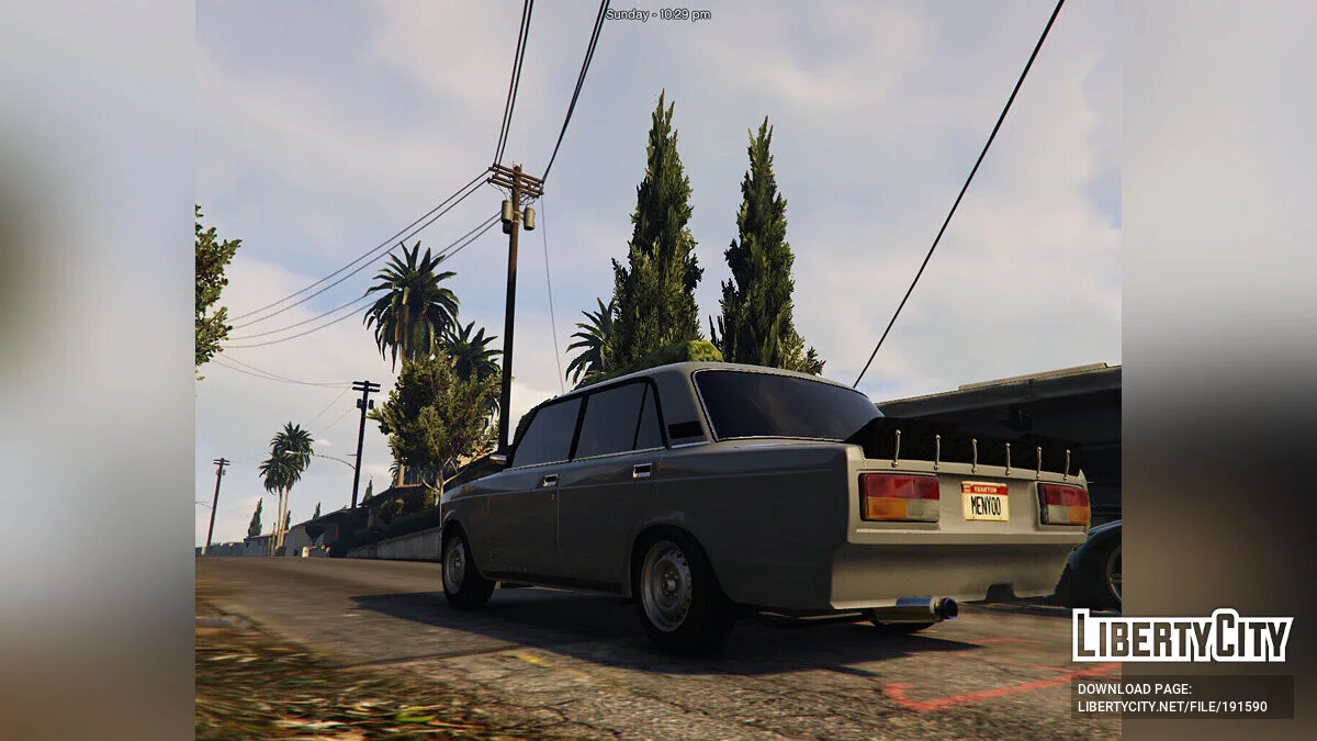 LADA ( VAZ ) 2107 DRIFT TUNING ADDON / GTA 5