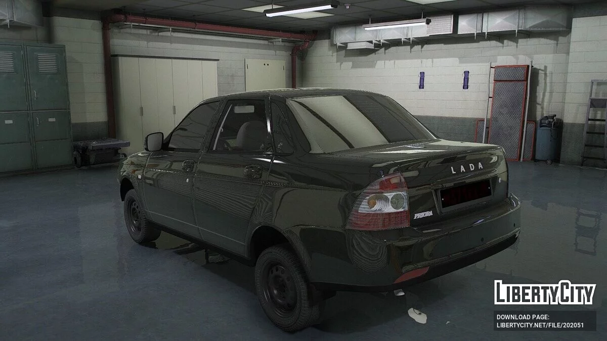 Lada Priora Битая / GTA 5