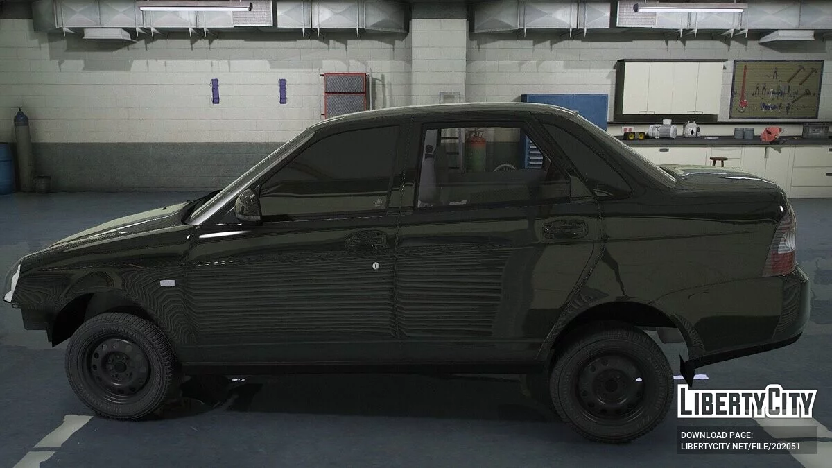 Lada Priora Битая / GTA 5