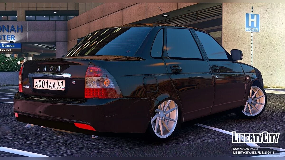 Priora Vossen R17 / GTA 5