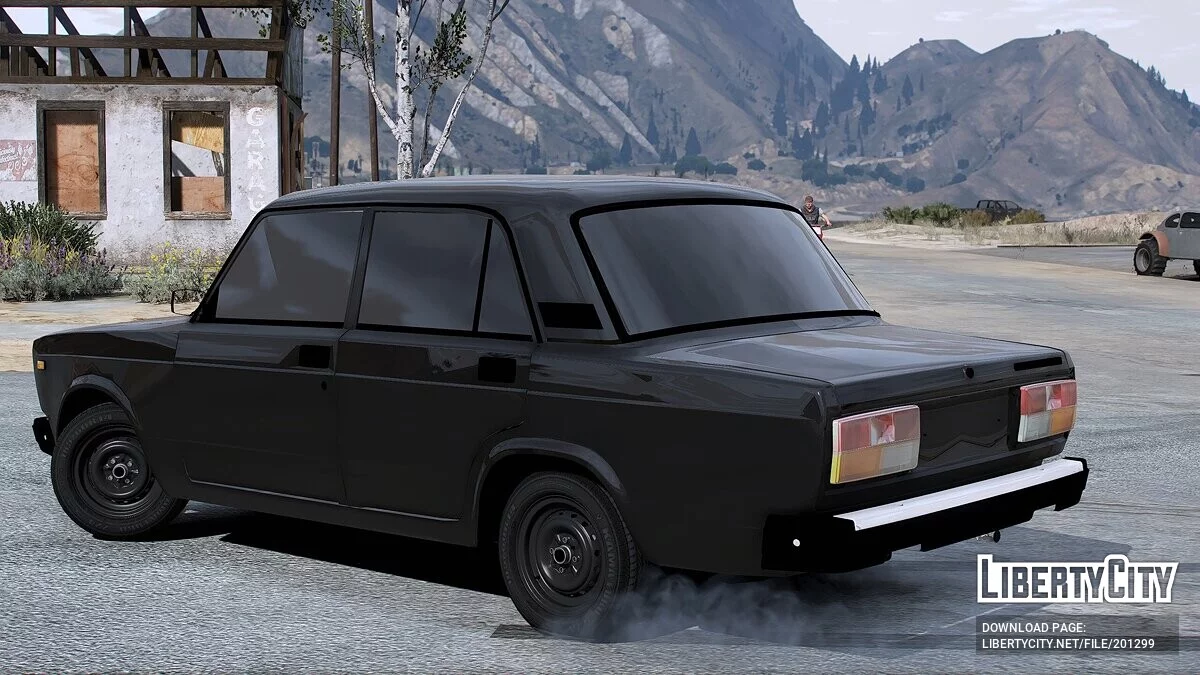 ВАЗ 2107 W222 / GTA 5