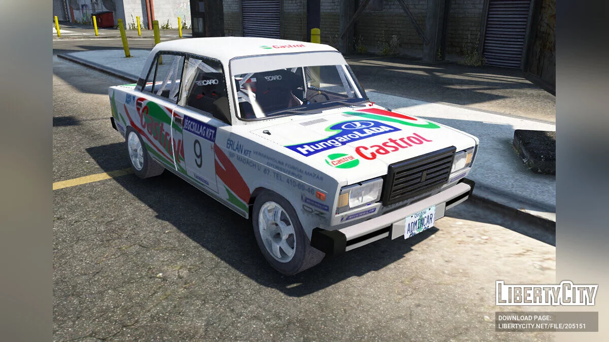 Lada 21074 1.6 Rally Car  v1.1 / GTA 5