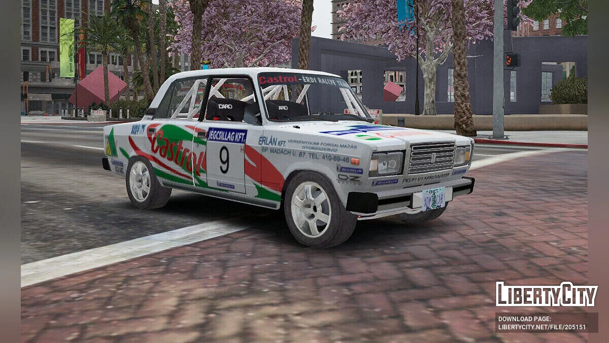 Lada 21074 1.6 Rally Car  v1.1 / GTA 5