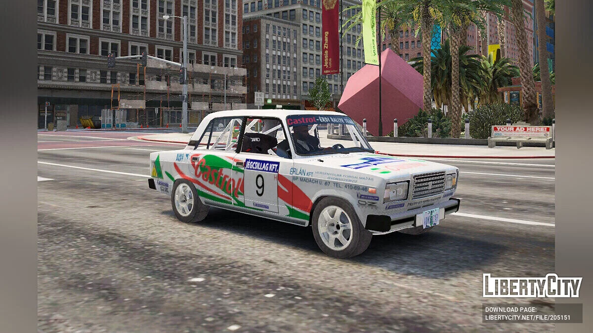 Lada 21074 1.6 Rally Car  v1.1 / GTA 5