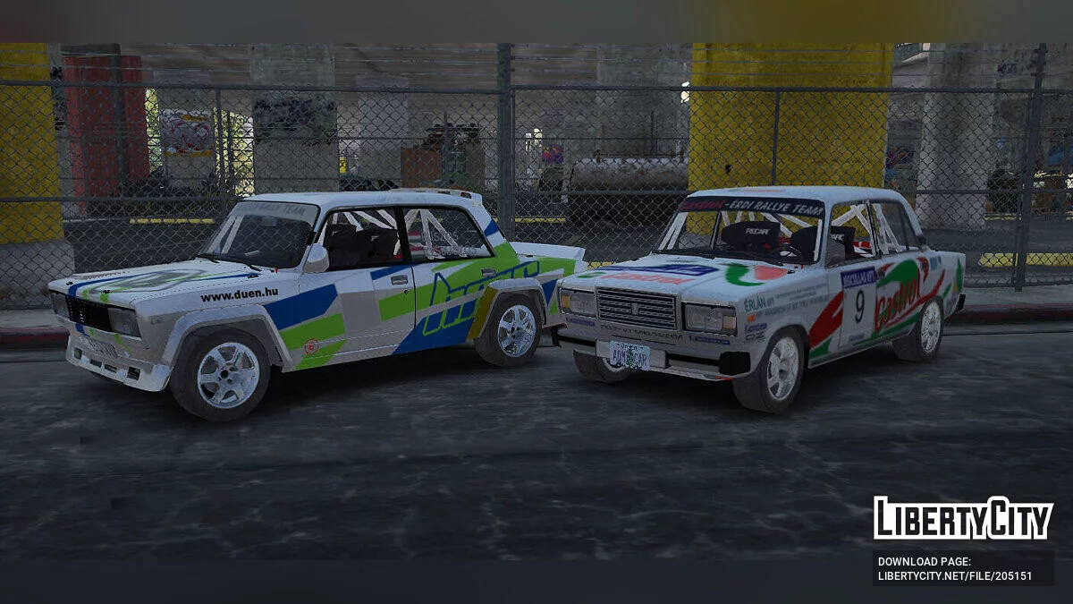 Lada 21074 1.6 Rally Car  v1.1 / GTA 5