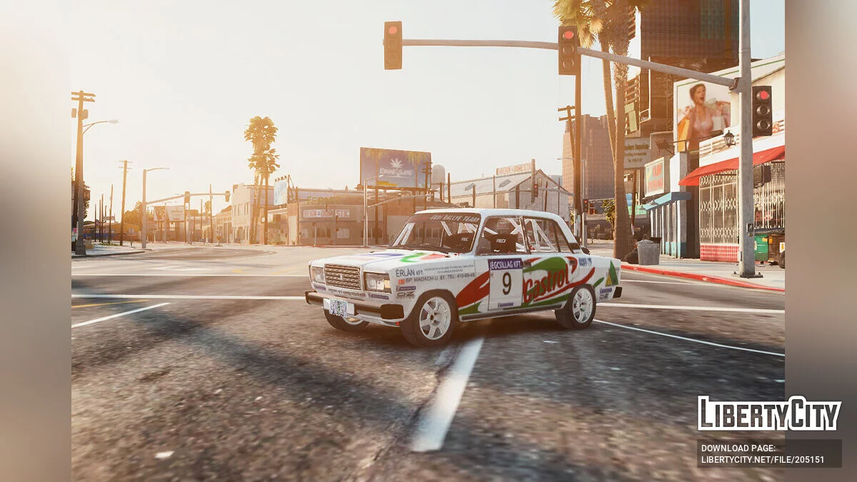 Lada 21074 1.6 Rally Car  v1.1 / GTA 5