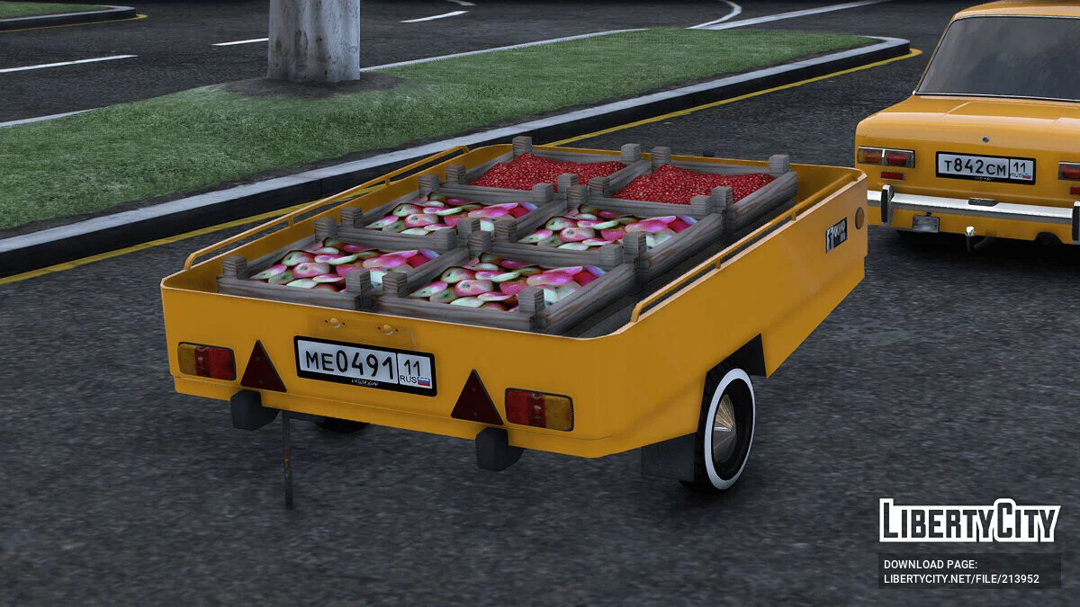 1972 LADA 2101 «Classic» [Add-On | Car + Trailer | Plates | Extras | Livery | Template] / GTA 5