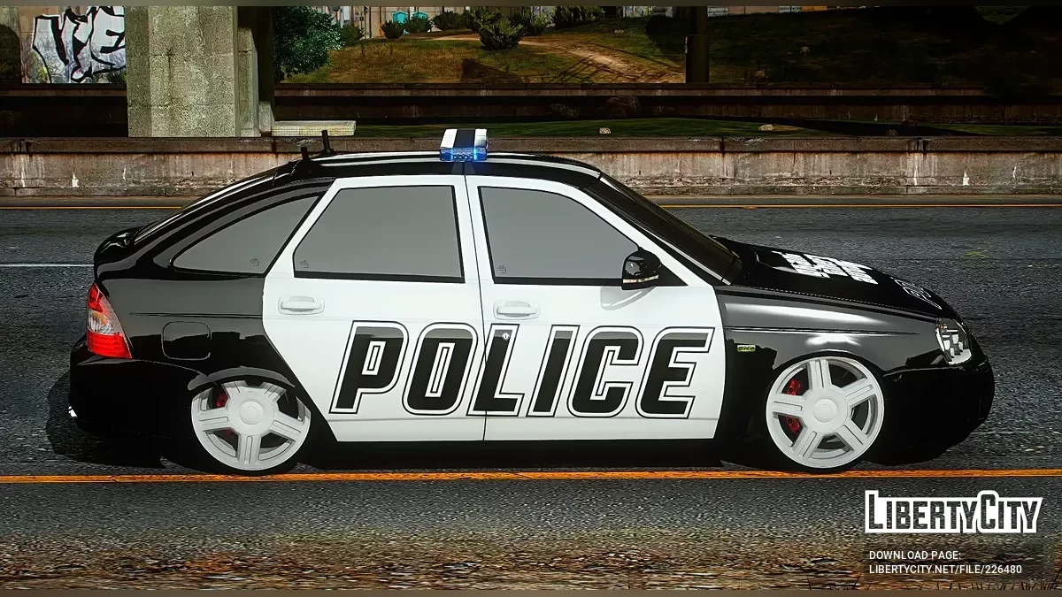 Lada Priora Police - Humoyun Edition / GTA 5
