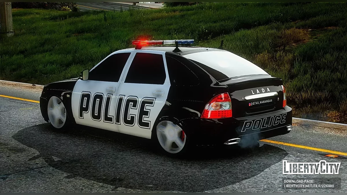 Lada Priora Police - Humoyun Edition / GTA 5