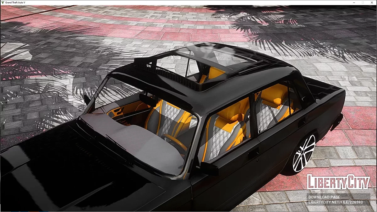 VAZ 2107 & W222 - Индивидуальный интерьер [Add-On] / GTA 5