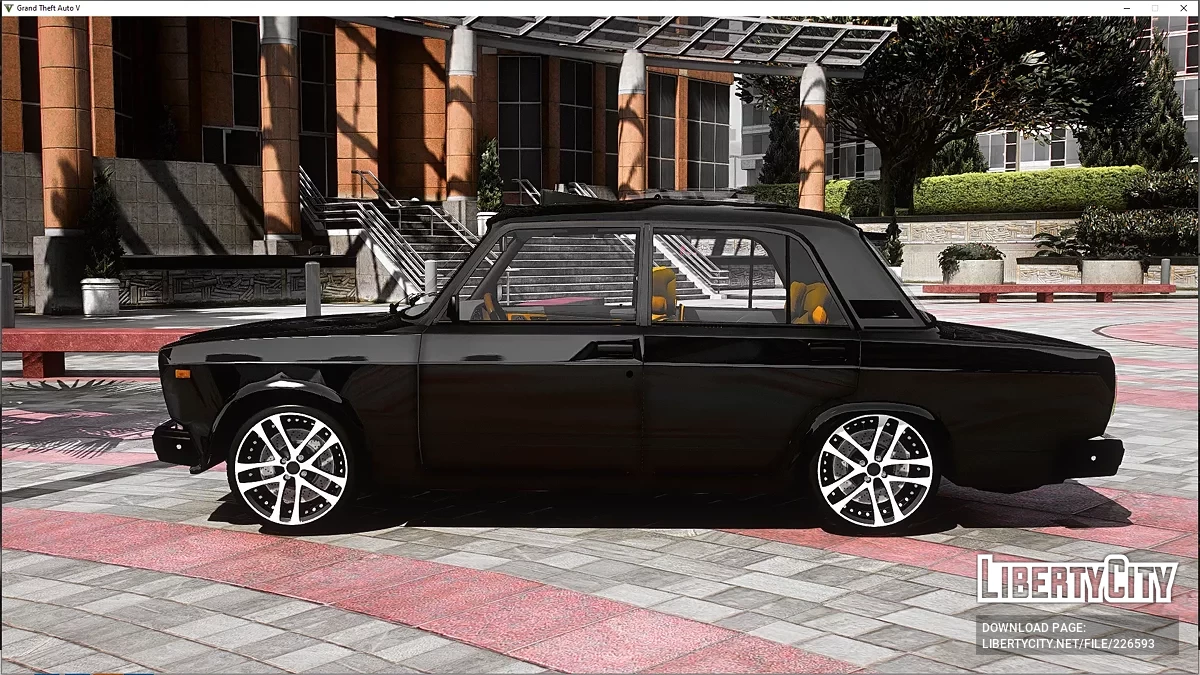 VAZ 2107 & W222 - Индивидуальный интерьер [Add-On] / GTA 5